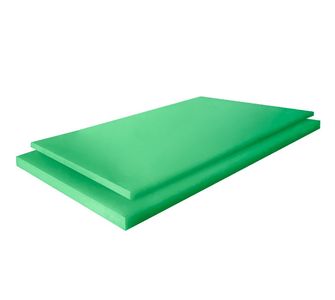 UHMW PE 1000 green 3060 х 1250 мм. Листовой сверхвысокомолекулярный полиэтилен,  20